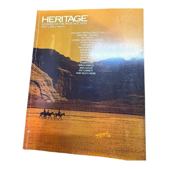 Set Of 3 Heritage Auction Catalogs: American Art Political & Western Legends Wes - Picture 3 of 6
